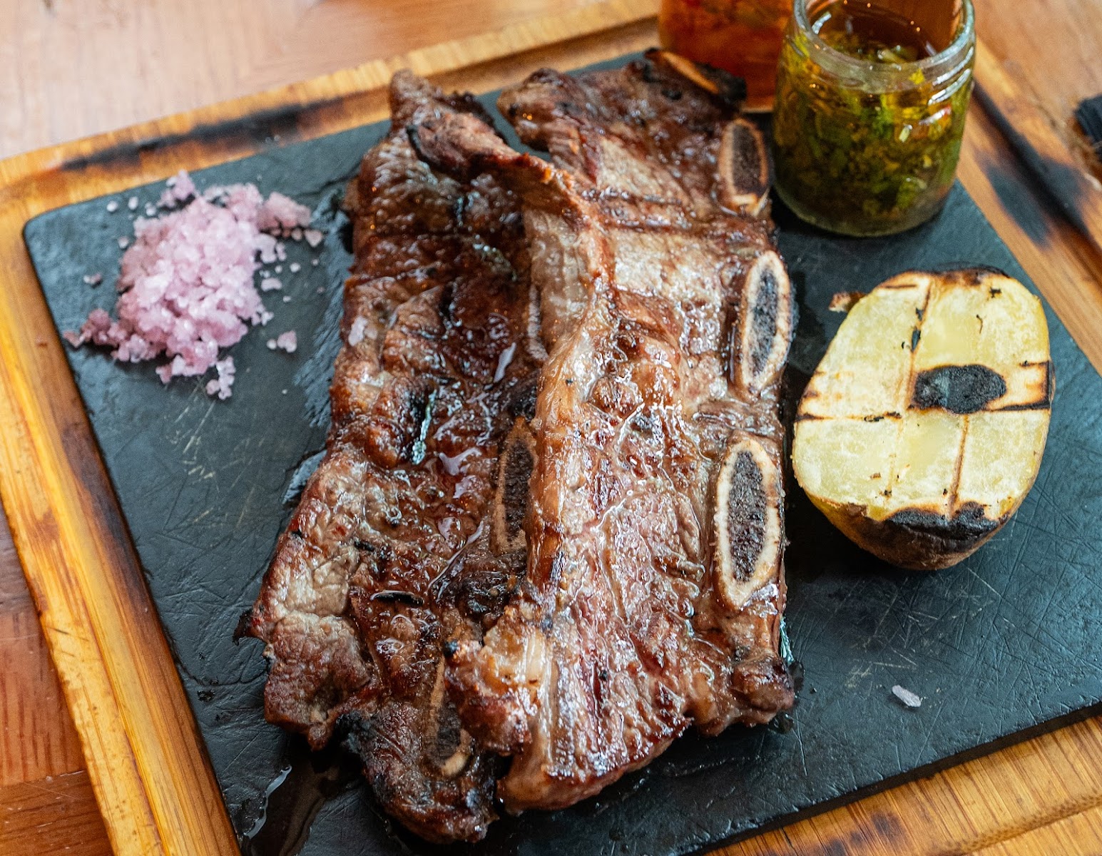 T-bone steak